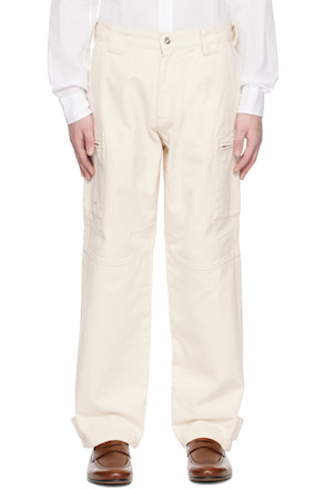 Off-White Zip Pocket Jeans