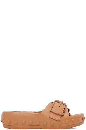 Tan Natacha Ramsay Levi Edition Studded One Sandal