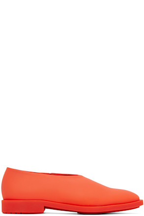 Red Bianca Saunders Edition Maggoty Loafers