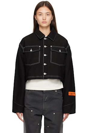 Black Cropped Jacket
