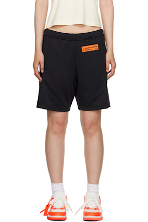 Black 'NF' Shorts