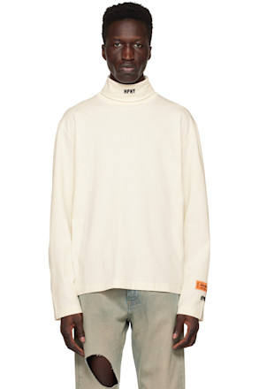 White 'HPNY' Long Sleeve T-Shirt