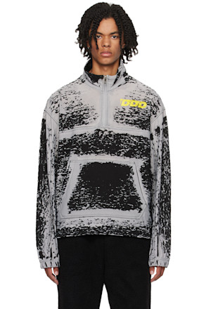 Black & Gray S-Alute Sweater
