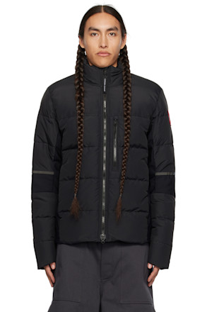 Black HyBridge Down Jacket
