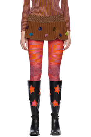 SSENSE Exclusive Brown Miniskirt