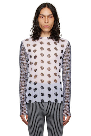 SSENSE Exclusive White Long Sleeve T-Shirt