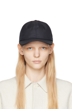 Navy Paneled Cap