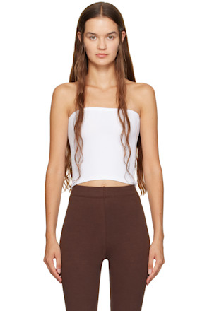 White Convertible Tube Top