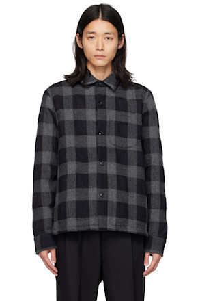 Black & Gray Insulated Shirt