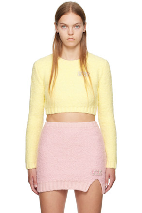 Yellow Hairy Sweater