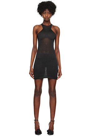 Black Elaine Minidress