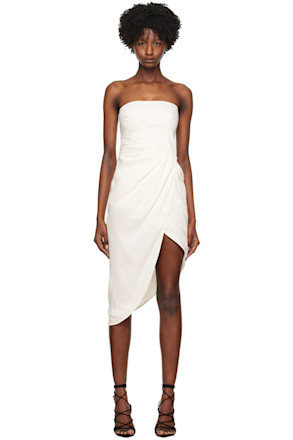 White Lica Midi Dress