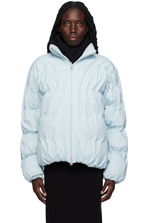 SSENSE Exclusive Blue 4.0+ Right Down Jacket