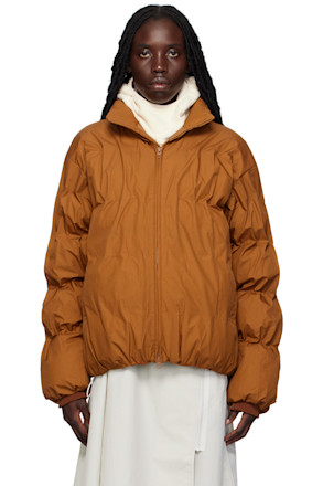 SSENSE Exclusive Brown 4.0+ Right Down Jacket