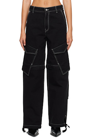 Black Parachute Jeans