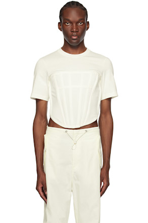 White Corset T-Shirt