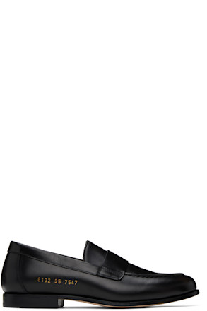 Black Flat Loafers