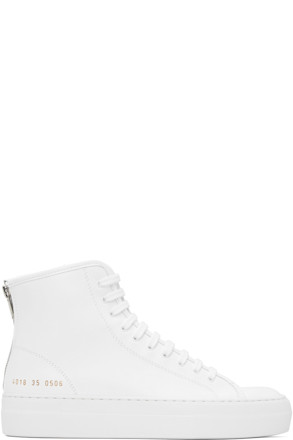 White Tournament Super High Sneakers