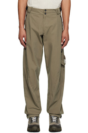Taupe Cinch Trousers