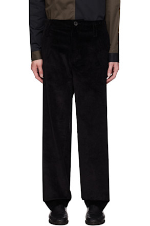 Black Four-Pocket Trousers