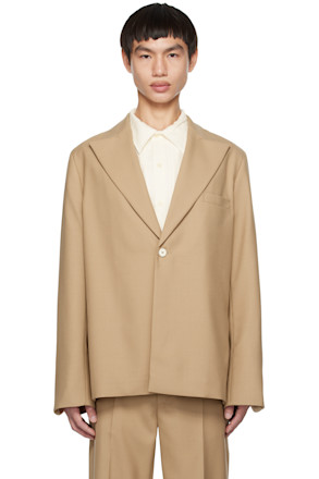 Tan Power Blazer