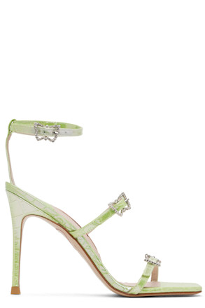 Green Venus Heeled Sandal