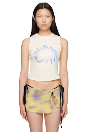 Off-White Printed Tank Top