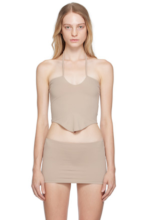 SSENSE Exclusive Taupe Camisole