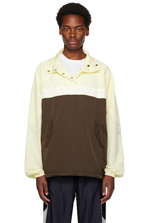 Beige & Brown Cinema Jacket