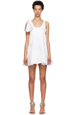 White Elena Minidress