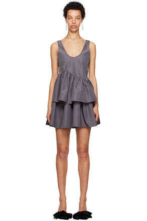 SSENSE Exclusive Gray Valeria Minidress