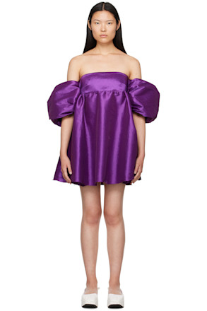 Purple Gitta Minidress