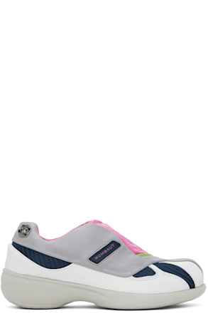 Pink & Gray Neo Sneakers