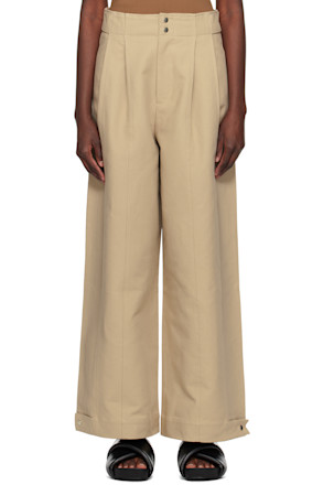 Khaki Giwa Trousers