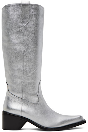 Silver Bandi Boots
