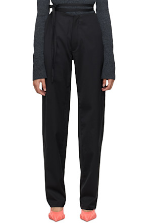 Black Two-Pocket Trousers