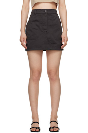 Gray Sam Miniskirt