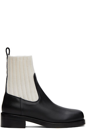 Black & White Hobbes Boots