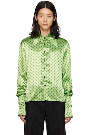 SSENSE Exclusive Green Shirt