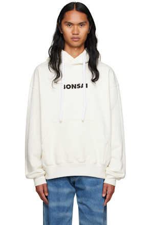 White Box Logo Hoodie