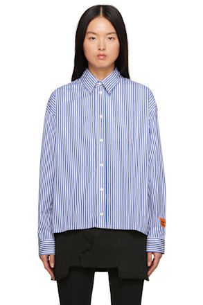 Blue Striped Shirt