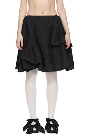 Black Vanilla Miniskirt