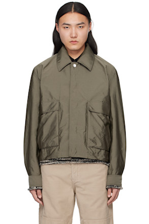 Taupe Boxy Jacket
