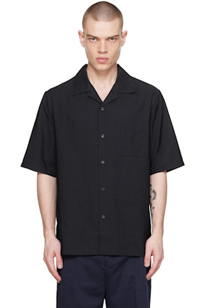 Black Button Shirt