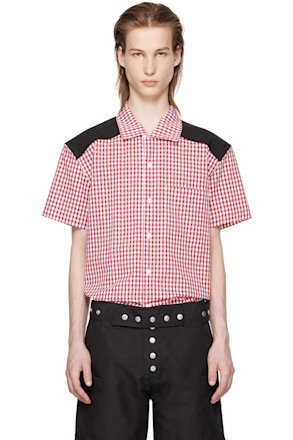 Red & White Gingham Shirt