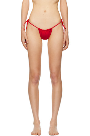 Red Tia Bikini Bottom