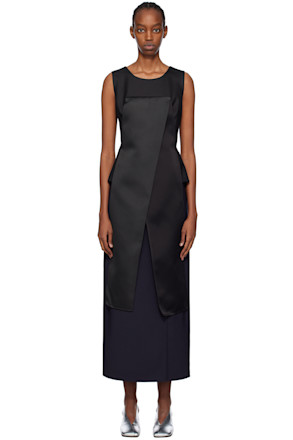 Black Layered Blouse
