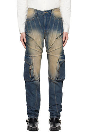 Blue Corset Jeans