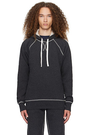Gray Raglan Hoodie