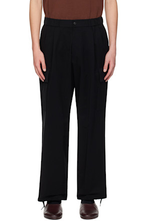 Black Drawstring Cargo Pants